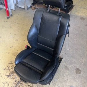 Siège conducteur électrique cuir noir BMW Série 3 E46